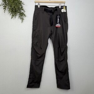 Wrangler Mens AT All Terrain Gear Convertible Trail Jogger Pants 30x30 grey